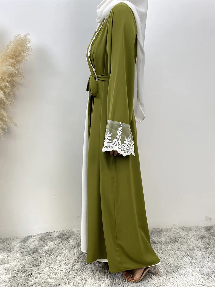 Ramadan Fashion Abaya Dubai Luxury Kimono Muslim Caftan Marocain Modest Robe Kaftans For Women Cardigan Turkey Islam Clothing