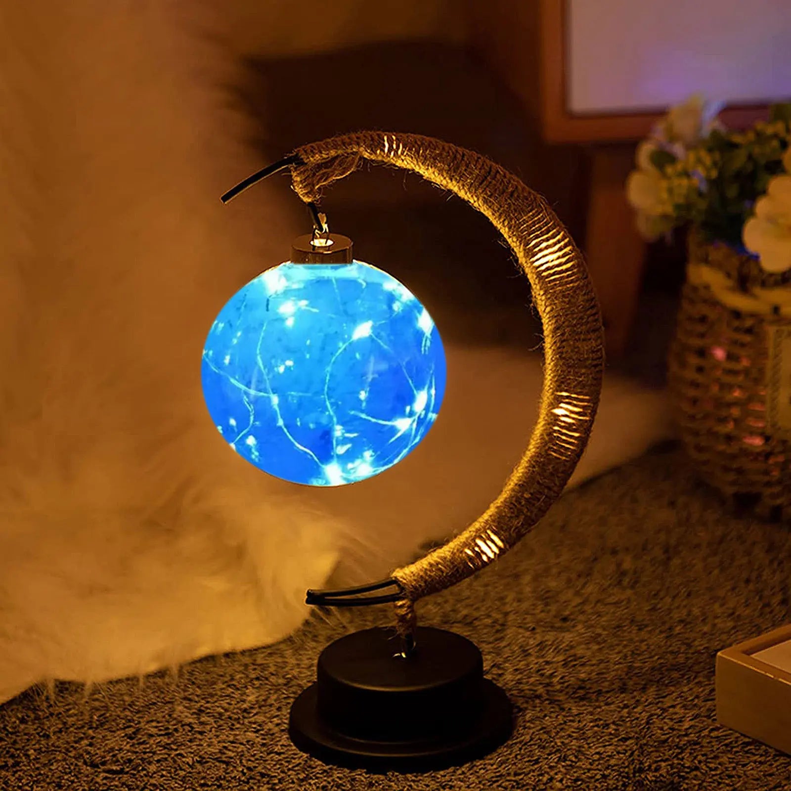 Ramadan Desk Lamp Led Moon Lamp Decoration for Home Metal Ramadan Kareem Light Decoration Eid Mubarak Muslim Eid Al Adha Gifts