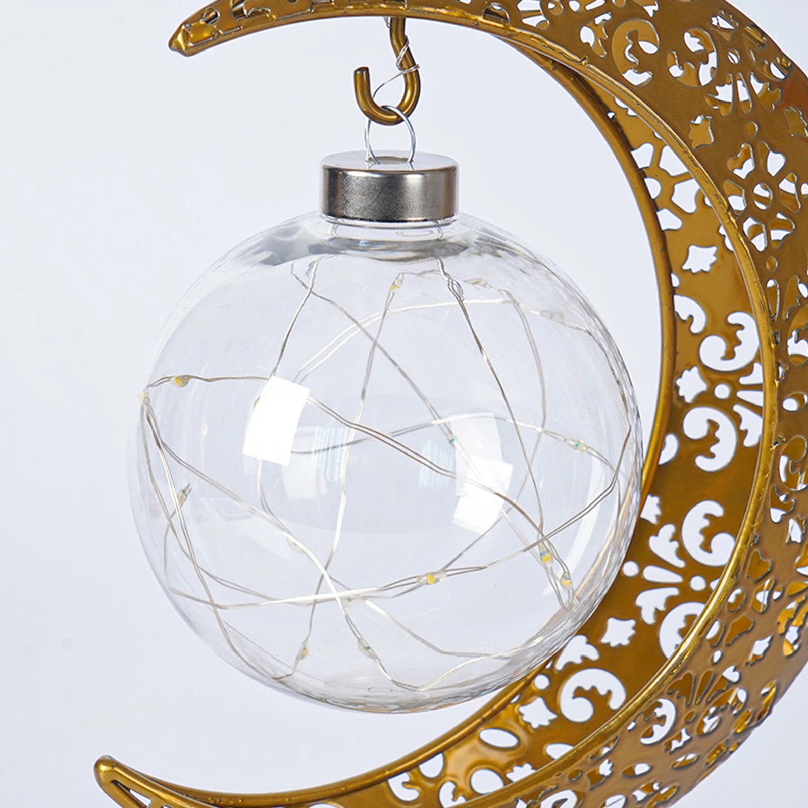 Ramadan Desk Lamp Led Moon Lamp Decoration for Home Metal Ramadan Kareem Light Decoration Eid Mubarak Muslim Eid Al Adha Gifts