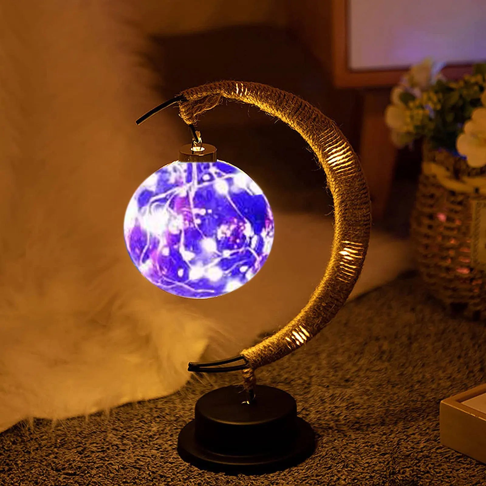 Ramadan Desk Lamp Led Moon Lamp Decoration for Home Metal Ramadan Kareem Light Decoration Eid Mubarak Muslim Eid Al Adha Gifts