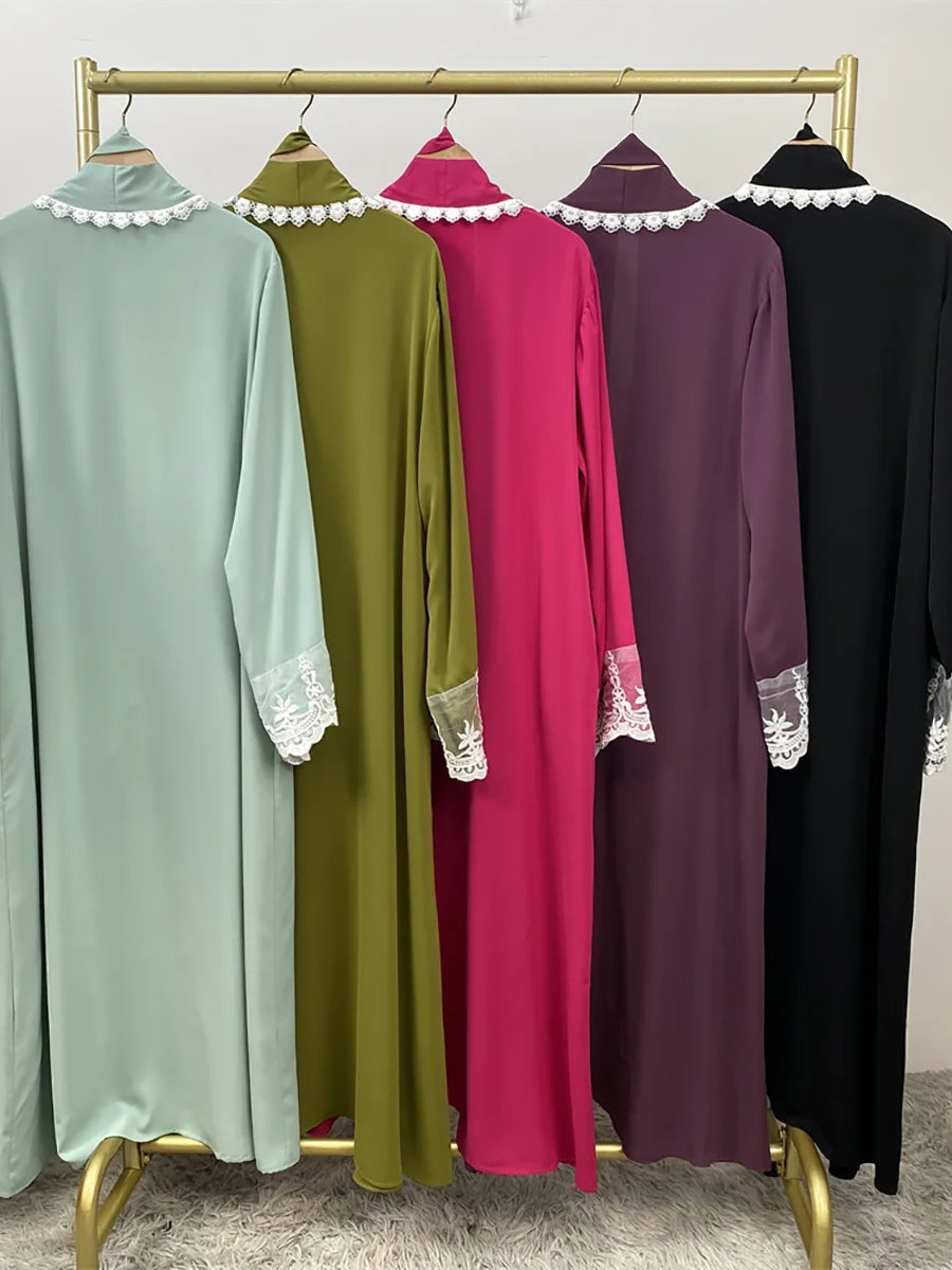 Ramadan Fashion Abaya Dubai Luxury Kimono Muslim Caftan Marocain Modest Robe Kaftans For Women Cardigan Turkey Islam Clothing