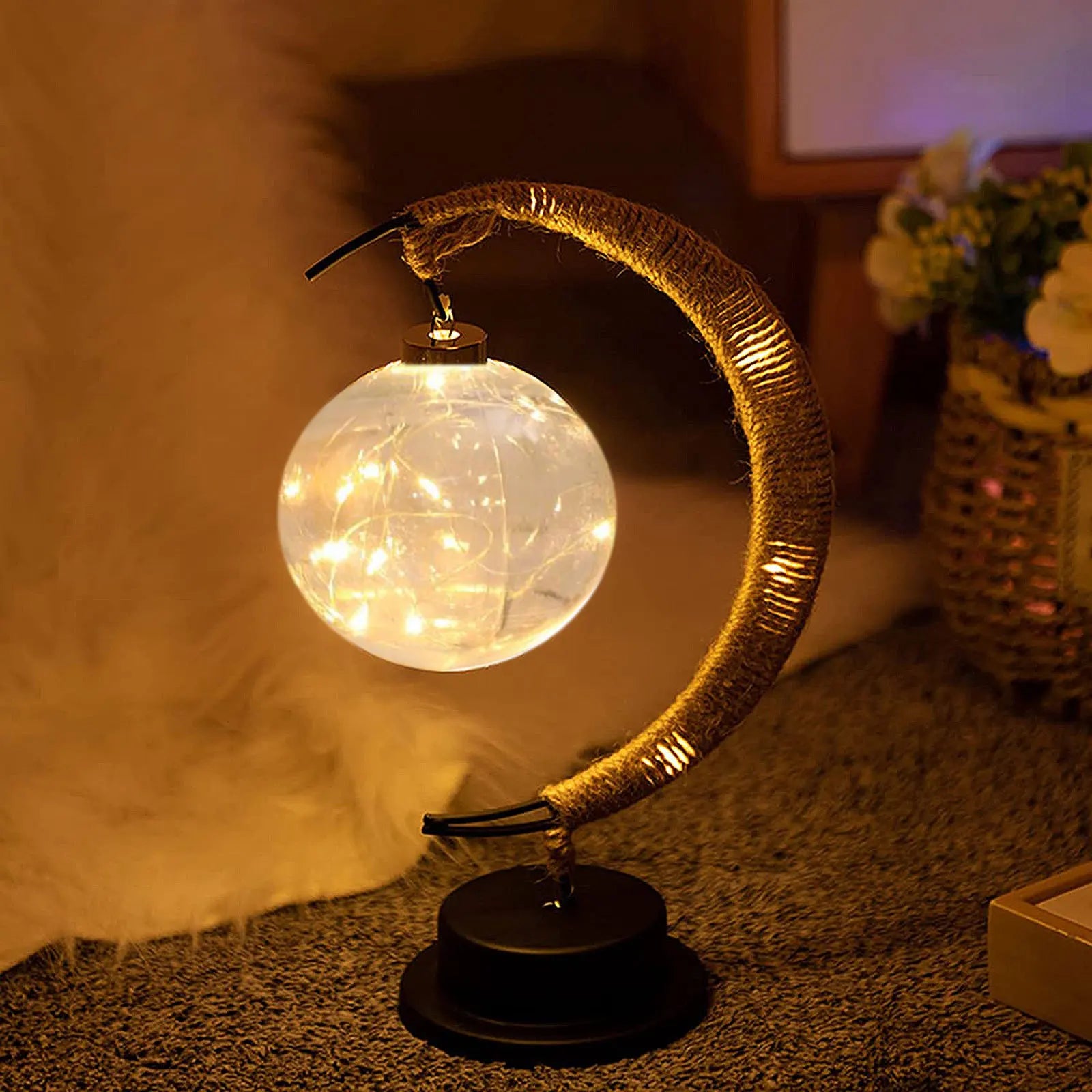 Ramadan Desk Lamp Led Moon Lamp Decoration for Home Metal Ramadan Kareem Light Decoration Eid Mubarak Muslim Eid Al Adha Gifts
